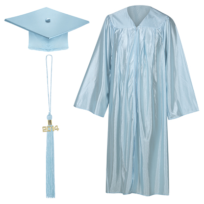 Graduation Caps And Gowns. Matte Finish All Colors For Sale. American -  SchoolUniforms.com