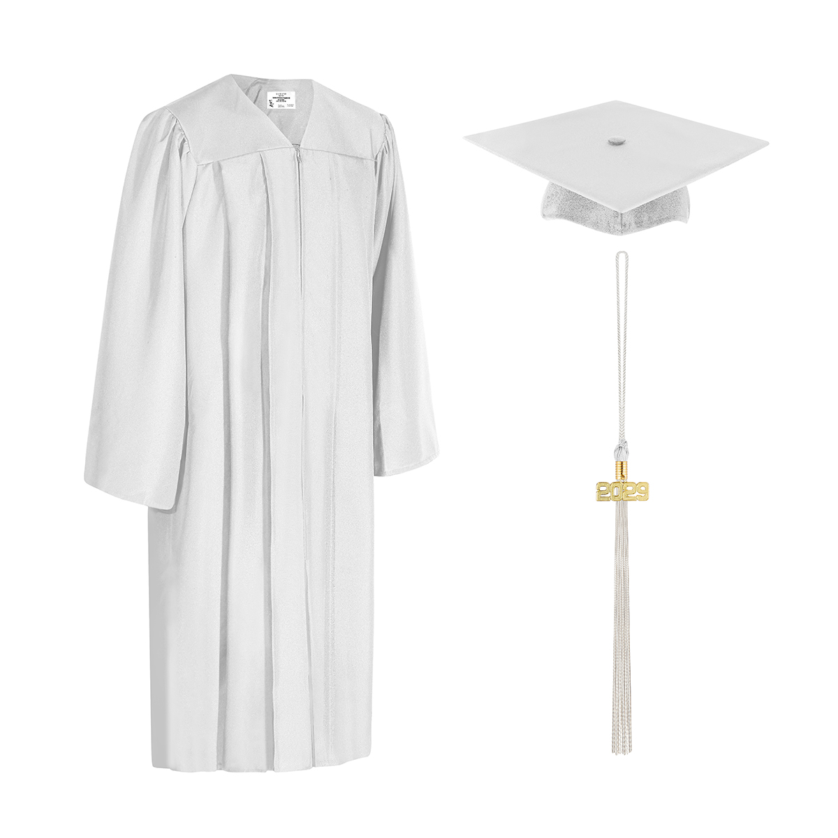 Graduation Cap and Gown 2023 & 2024 Tassel College or High School